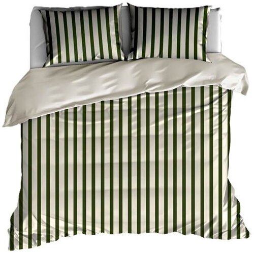 De Witte Lietaer Dekbedovertrek Matcha Winter Moss - Katoen Flanel