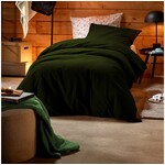 De Witte Lietaer Dekbedovertrek Laura Khaki - Katoen Flanel