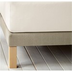 De Witte Lietaer Hoeslaken Laurence Soft White - Katoen Flanel