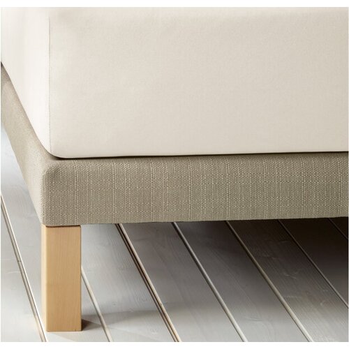 De Witte Lietaer Hoeslaken Laurence Soft White - Katoen Flanel