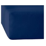 De Witte Lietaer Hoeslaken Elena Navy Blue - Katoen Jersey