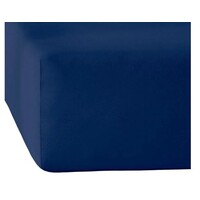 De Witte Lietaer Hoeslaken Elena Navy Blue - Katoen Jersey