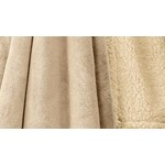 De Witte Lietaer Teddy Fleece Plaid Laya - Safari - Polyester