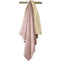 De Witte Lietaer Teddy Fleece Plaid Laya - Vieux Rose - Polyester