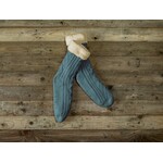 De Witte Lietaer Teddy Sokken Yamuna - Petrol