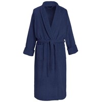 De Witte Lietaer Badjas Etrusk Blue Indigo - Unisex - Katoen