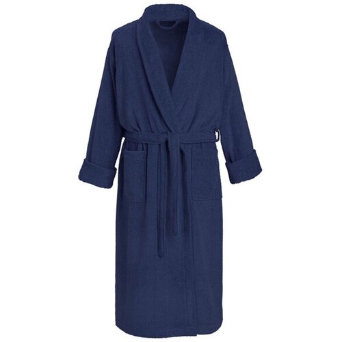 De Witte Lietaer Badjas Etrusk Blue Indigo - Unisex - Katoen