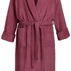 De Witte Lietaer Badjas Etrusk Beet Red - Unisex - Katoen