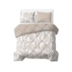 Sleeptime Lazy Dekbed Drifty Zand/Grijs - Met Kussensloop/Kussenslopen