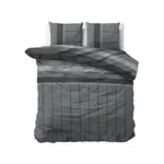 Sleeptime Dekbedovertrek Flanel Kees Antraciet