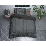 Sleeptime Dekbedovertrek Flanel Kees Antraciet