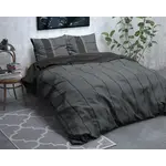Sleeptime Dekbedovertrek Flanel Kees Antraciet