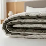 Sleeptime Lazy Dekbed Diamond Crème/Kaki  + inclusief kussensloop/kussenslopen