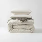 Sleeptime Lazy Dekbed Diamond Crème/Kaki  + inclusief kussensloop/kussenslopen