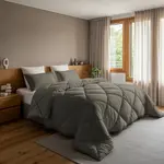 Sleeptime Lazy Dekbed Diamond Kaki  + inclusief kussensloop/kussenslopen