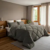 Sleeptime Lazy Dekbed Diamond Kaki  + inclusief kussensloop/kussenslopen