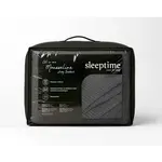 Sleeptime Lazy Dekbed Mousseline Antraciet  + inclusief kussensloop/kussenslopen