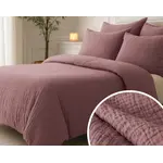 Sleeptime Lazy Dekbed Mousseline Oud roze  + inclusief kussensloop/kussenslopen
