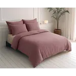 Sleeptime Lazy Dekbed Mousseline Oud roze  + inclusief kussensloop/kussenslopen