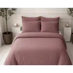 Sleeptime Lazy Dekbed Mousseline Oud roze  + inclusief kussensloop/kussenslopen