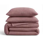 Sleeptime Lazy Dekbed Mousseline Oud roze  + inclusief kussensloop/kussenslopen