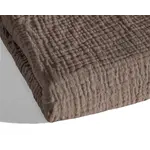 Sleeptime Lazy Dekbed Mousseline Donker Taupe  + inclusief kussensloop/kussenslopen