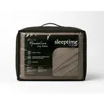 Sleeptime Lazy Dekbed Mousseline Taupe  + inclusief kussensloop/kussenslopen