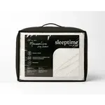 Sleeptime Lazy Dekbed Mousseline Beige  + inclusief kussensloop/kussenslopen