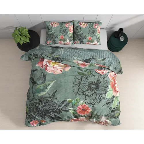 Dreamhouse Diana Groen 140 x 200/220 + inclusief kussensloop/kussenslopen