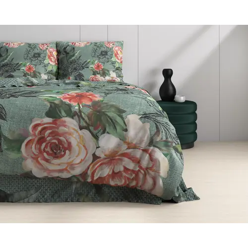 Dreamhouse Diana Groen 140 x 200/220 + inclusief kussensloop/kussenslopen