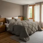 Sleeptime Lazy Dekbed Diamond Teak + inclusief kussensloop/kussenslopen