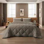 Sleeptime Lazy Dekbed Diamond Teak + inclusief kussensloop/kussenslopen