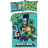 Minecraft Dekbedovertrek Fight Mode - 140 x 200 cm  / 70 x 90 cm - Polyester