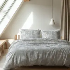 Sleeptime Dekbedovertrek Flanel Rosa Grijs - Flanel