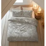 Sleeptime Dekbedovertrek Flanel Rosa Grijs - Flanel