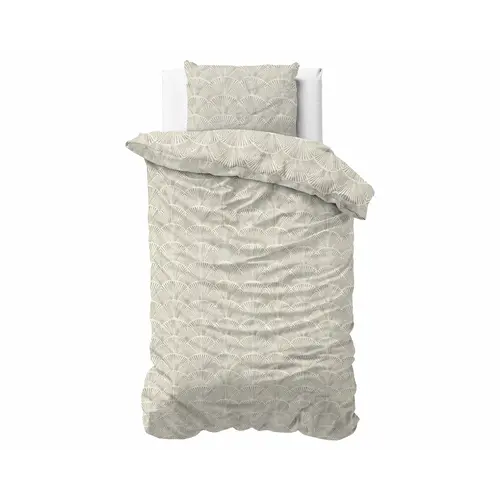 Sleeptime Dekbedovertrek Flanel Claire Zand - Flanel