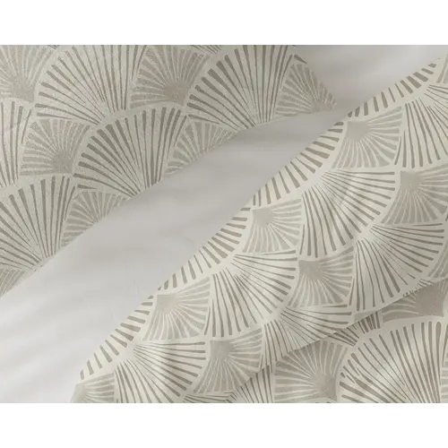 Sleeptime Dekbedovertrek Flanel Claire Zand - Flanel