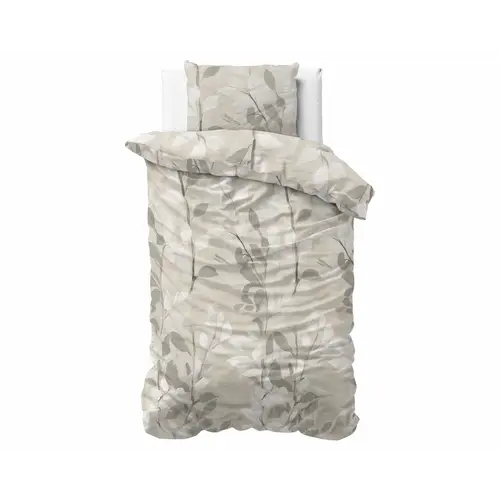 Sleeptime Dekbedovertrek Flanel Essence Zand - Flanel