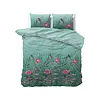 Sleeptime Dekbedovertrek Flower & Birds Turquoise