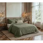 Dreamhouse Dekbedovertrek Mousseline Mossy Groen