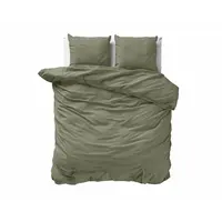 Dreamhouse Dekbedovertrek Mousseline Mossy Groen