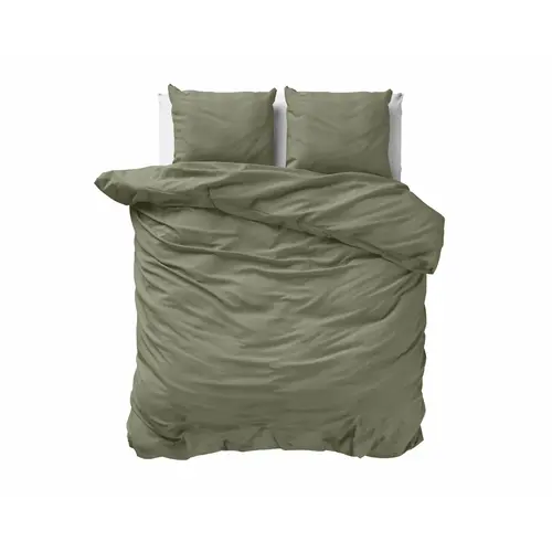 Dreamhouse Dekbedovertrek Mousseline Mossy Groen
