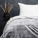 Sleeptime Embossed Zeta Deken Grijs 200 x 240