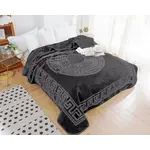 Sleeptime Embossed Zeta Deken Antraciet 200 x 240