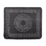 Sleeptime Embossed Zeta Deken Antraciet 200 x 240