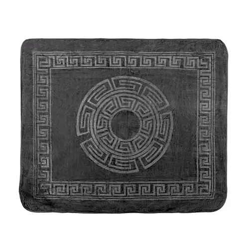 Sleeptime Embossed Zeta Deken Antraciet 200 x 240