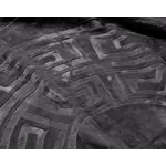 Sleeptime Embossed Zeta Deken Antraciet 200 x 240