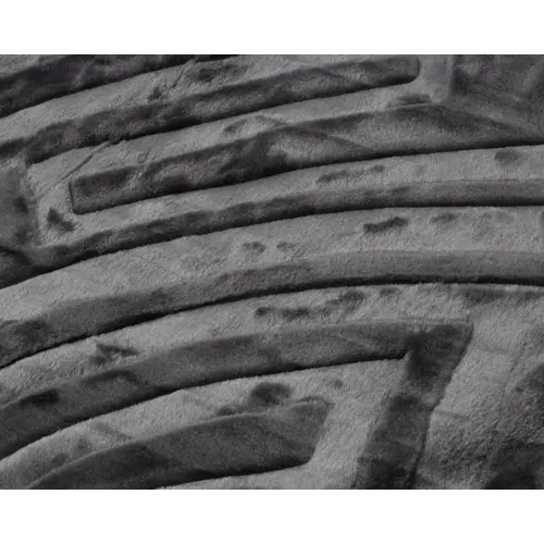 Sleeptime Embossed Zeta Deken Antraciet 200 x 240