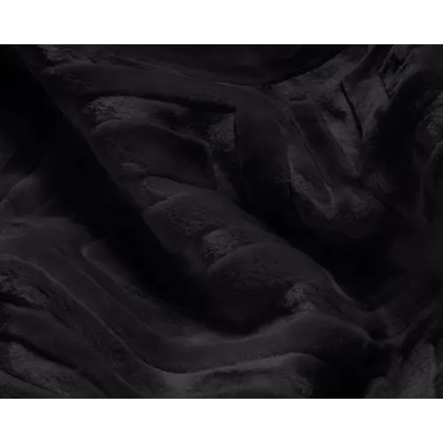 Sleeptime Embossed Zeta Deken Zwart 200 x 240