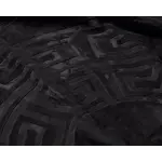 Sleeptime Embossed Zeta Deken Zwart 200 x 240